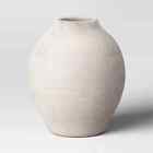 Large Ceramic Rustic Artisan Vase - Threshold™