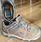 Keen Steens Hiking Leather Womens 9.5 Low Top Boot Shoes 1026069 Mesh