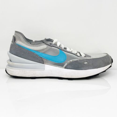 Nike Mens Waffle One DA7995-003 Gray Running Shoes Sneakers Size 9