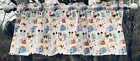 Chicken Coop House Valance Rooster Hen Sunflowers Farmhouse Kitchen Curtain t4/8
