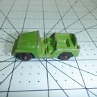 TootsieToy Army Military Jeep Diecast Metal Car Vtg Toy