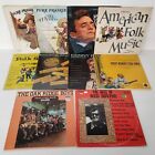 Lot 10 Vintage Country And Folk Vinyl Records