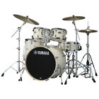 New ListingYamaha Stage Custom Birch Acoustic Drum Kit w/ Hardware, Classic White