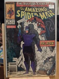 MARVEL COMICS: THE AMAZING SPIDER-MAN .  #320 . 1989  .  Box111 McFarlane cover