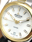 Alpina Women's Watch Swiss Quartz AL-240MPW2C3B Mother of Pearl White Dial 34mm