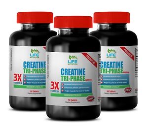 Rapid Weight Loss Tablets - Creatine 3X 5000mg - Creatine Pure Monohydrate 3B