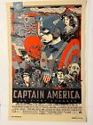 Tyler Stout - Captain America First Avenger Limited Ed Movie Art Print Mondo