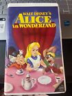 Vintage Walt Disney Alice in Wonderland VHS Movie Black Diamond The Classic 1991