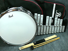Pearl Glockenspiel Snare Kit Stand Case Sticks Mallets 32 Note Bells Educational