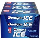 Dentyne Ice Peppermint Sugar Free Gum 9 Packs of 16 Pieces (144 Total Pieces)