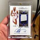 Vince Carter 2020-21 Panini Flawless Patch Auto Toronto Raptors Game Used /25
