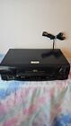 Sansui 4-Head VCR HQ VHS VCR4510C Auto Tracking TESTED AND WORKS