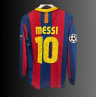 Messi #10 jersey 2010-11 Barcelona Champions League final long sleeve jersey 2XL
