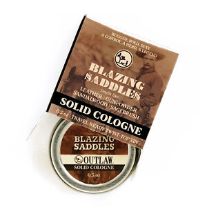 Outlaw Blazing Saddles Solid Cologne 0.5 oz