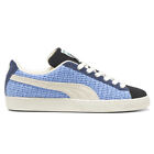 Puma Suede Crochet Lace Up  Mens Blue Sneakers Casual Shoes 39724401