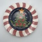 Laurie Gates Christmas Tree Star  Plate Serving Platter 11.25”