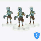 Skeleton (halfling) x3 - Boneyard #5 D&D Icons of Realms Miniature
