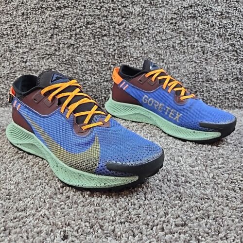 Nike Pegasus Trail 2 Mens Size 11 Mystic Blue Running Shoes Gore-Tex CU2016-600