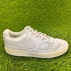 Nike Court Vision Low Womens Size 8 White Athletic Shoes Sneakers CD5434-100