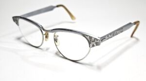 Vtg Womens Eyeglasses Cat Eye Styled  12K Gold-Filled Rims 46 Alum 5 1/2