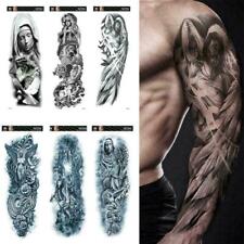 Men Arm Tattoo Temporary Tattoos Sticker Fake Tatoo Body Waterproof-3D Art Decor