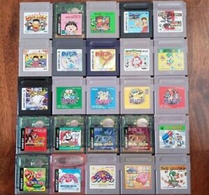 Authentic Japanese Nintendo Gameboy Games *New Batteries*  Tested & Working GB