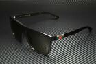 GUCCI GG0748S 002 Black Rectangle Brown Men's Sunglasses 59mm