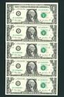 New Listing((FIVE CONSECUTIVE)) **STAR** $1 2003 ((CU)) FEDERAL RESERVE NOTE CURRENCY