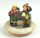 Round Jar Candle Topper Children Boy & Girl Fits Yankee Candle Jars