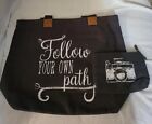 NEW Thirty One Lot - Follow Your Own Path Crossbody Bag And Zipper Pouch