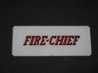 FIRE CHIEF AD GLASS (WAYNE 70 FRONT/BACK GLASS)