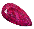 675.00 Ct Natural Huge Blood Red Ruby Pear Certified Loose Gemstone