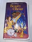Beauty and the Beast Disney's Black Diamond Classic (VHS, 1992) Rare W/ Inserts
