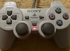 Sony PSone PlayStation PS1 Dualshock Analog Controller Grey SCPH-1200 Read