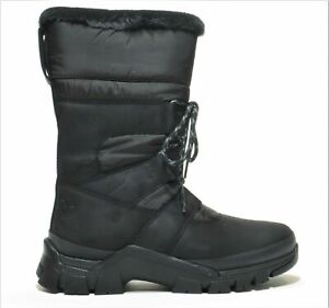 Timberland WOMENS Jenness Falls Waterproof Insulated Snow Boots Black SZ 8.5 NEW