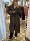 NWT & Other Stories Herringbone Double Breasted Wool Blend Oversized Coat size M