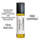 UNISEX PERFUME OILS - HANDCRAFTED EXCELLENCE - 10mL ROLL ON - FREE SHIPPING