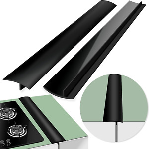 25 Inches Gap Filler for Stove and Counter, Kitchen Stove Counter Gap Cover Sili