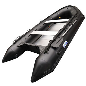 BRIS 1.2mm PVC 12.5 ft Inflatable Boat Inflatable Rescue & Dive Boat Raft