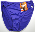 Vintage Vassarette Signature Waist Satin Feel Microfiber Hikini Panties Size 7 L