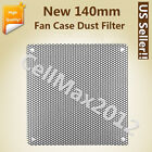 140mm Computer PC Dustproof Cooler Fan Case Cover Dust Filter Mesh with 4 screws