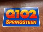 Springsteen - Q102 - Vintage radio station sticker - Dallas, Texas