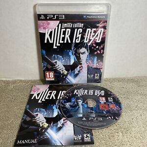 Killer Is Dead PlayStation 3 PS3 Game Complete Cib Grasshopper MFG Suda51 Rare