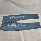 Levi's 508 Jeans Men's Size 31x30 Distressed Blue Ripped Tore Gently
