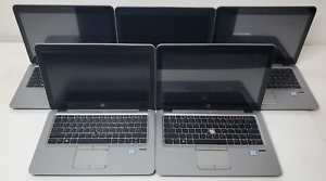 Lot (5) HP EliteBook 820 G4 2.7GHz Intel Core i7-7500U 16GB RAM No HDD BIOS Lock