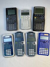 Texas Instruments TI-30XS, 34 & Casio Graphing Calculators ~ 4/7 Work - 3 Do Not