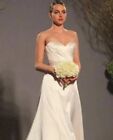 Women’s Size 6 Romona Keveza L904 Wedding Dress NWT $3495 Strapless Silk