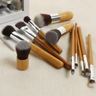 11Pcs Cosmetic Makeup Brushes Set Foundation Powder Eyeshadow Shadow Blush Brush
