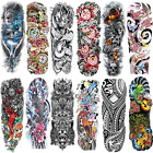 Full Arm Temporary Tattoos for Men and Women (L19“Xw7”),Temporary Tattoo