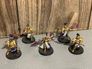 A10355 WARHAMMER AOS FANTASY STORMCAST ETERNALS EVOCATORS PAINTED